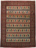 Load image into Gallery viewer, 5 x 6.6 Hand-Knotted Afghan Shirvan Caucasion Rug