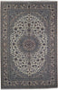 Load image into Gallery viewer, 7 x 10.3 Authentic Persian Nain Rug 6 LA High Quality Wool and Silk Iran #PIX-22027