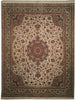 Load image into Gallery viewer, 8 x 10.2 Authentic Persian Tabriz Rug Fine Quality Wool and Silk 400 KPSI #PIX-18226