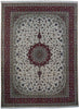 Load image into Gallery viewer, 9.9 x 13 Authentic High Quality Persian Tabriz Rug Handmade Iran 400 KPSI Wool and Silk #PIX-21926
