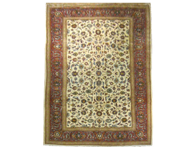 6.5 x 10 Persian Sarouk Kashan Rug #PIX-15310