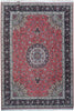Load image into Gallery viewer, 8 x 11.6 Authentic Handmade Iran Tabriz Rug Wool and Silk High Quality 400 KPSI #PIX-21880