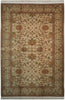 Load image into Gallery viewer, 5.10 x 8.10 New Handmade Agra Rug Neutrals #PIX-18853