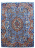 Load image into Gallery viewer, 8.1 x 11.2 Persian Kashmar Rug EXOTIC BLUE #B-80716