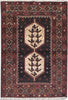 Load image into Gallery viewer, 3.3 x 4.8 Persian Decorative Tribal Rug Black #PIX-82738