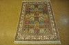 Load image into Gallery viewer, 4 x 6 Transitional Persian Artisan Wool Silk Handmade Rug 