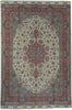 Load image into Gallery viewer, 8 x 11.7 Top Quality 70 Raj SIGNED Persian Tabriz Rug Wool and Silk 500 KPSI #PIX-21843