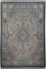 Load image into Gallery viewer, 9 x 13.6 super Fine Quality Authentic Persian Tabriz Rug 70 Raj 500 Kpsi Wool and Silk On Silk Foundation Akhte Jamshid Iran Ancient #PIX-21911