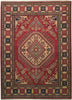Load image into Gallery viewer, 4.9 x 6.6 Hand-Knotted Afghan Kazak Rug