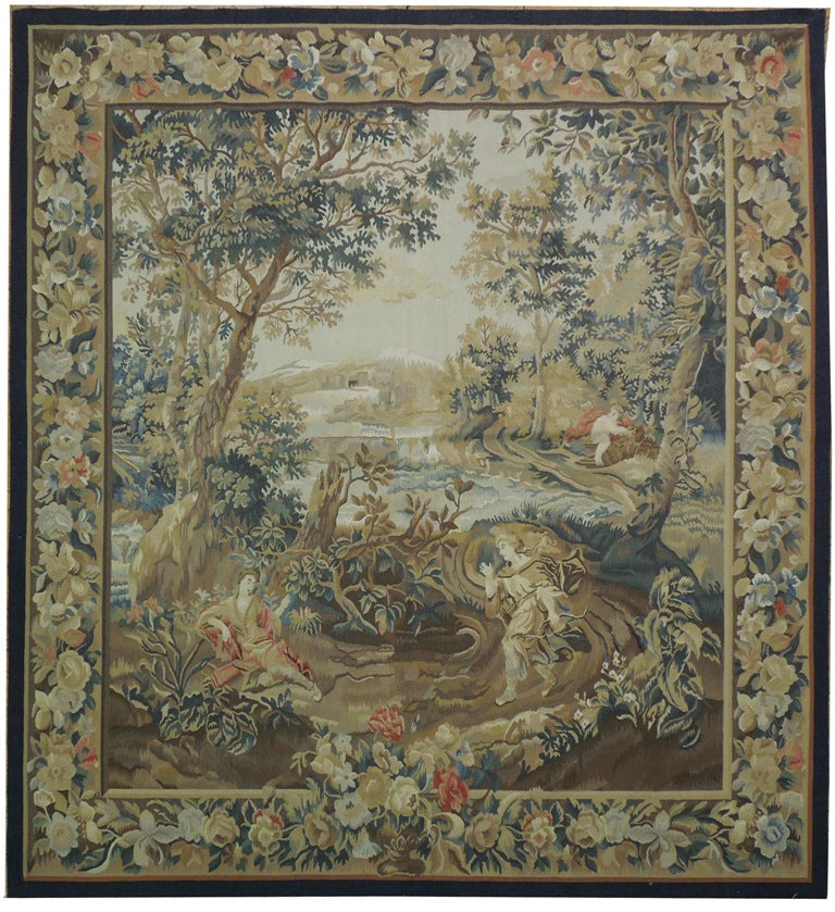 6 x 6.6 Premium Persian Traditional Woo Hamadan Rug 