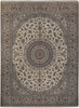 Load image into Gallery viewer, 10 x 13 SIGNED Habibian Super Fine Persian 6 La Nain Rug Wool and Silk 500 KPSI Authentic IRAN #PIX-21930