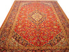Load image into Gallery viewer, 7.7 x 10.6 Persian Kashan Rug Classic Traditional #PIX-7047