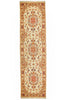 Load image into Gallery viewer, 3&#39; x 10&#39; Ivory Persian Tabriz Wool &amp; Silk Rug 1370