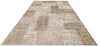 Load image into Gallery viewer, 5&#39; x 8&#39; Persian Antique rug Neutral Warm Patchwork Vintage Hand-knotted Rugs  PK112