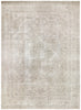 Load image into Gallery viewer, 8&#39; x 11&#39; Distressed Vintage Hand-knotted Persian Rug Light Gray Overdyed Pre-Owned PK126