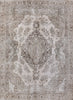 Load image into Gallery viewer, 9&#39; x 12&#39; Persian Distressed Vintage Hand-knotted Rug Low Worn Pile Pre-Owned PK133