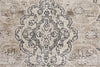 Load image into Gallery viewer, 7&#39; x 10&#39; Vintage Persian Tabriz Distressed RugHand-knotted Rug  Light Gray  PK139