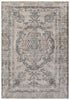 Load image into Gallery viewer, 7&#39; x 10&#39; Vintage Persian Tabriz Distressed RugHand-knotted Rug  Light Gray  PK139