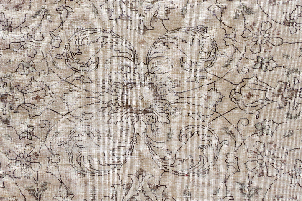 9' x 12' Persian Pre- Owned Hand-knotted Rug Gray Vintage  PK148