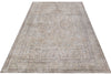 Load image into Gallery viewer, 7.8 x 11 Vintage Hand-knotted Persian Rug Faded Gray  Pre-Owned PK151