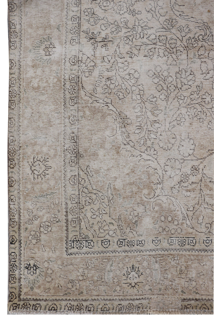 6.9' x 9.2 Persian' Vintage Hand-knotted Rug Pre-Owned Carpet PK154