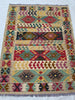 Load image into Gallery viewer, 5&#39; x 6&#39;-Multi-Color-Red-Kilim-Rug.jpg