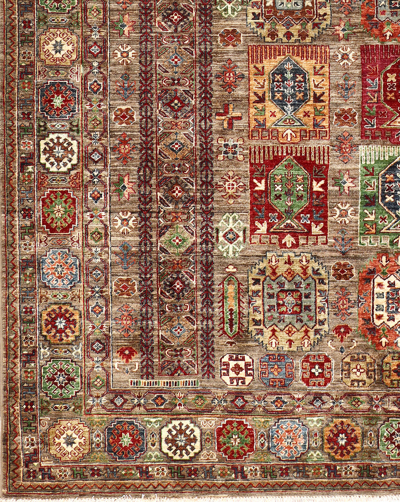8' x 10' Soltani Ziglar Rug Fine Ghazni Wool MULTI NEUTRAL PK253
