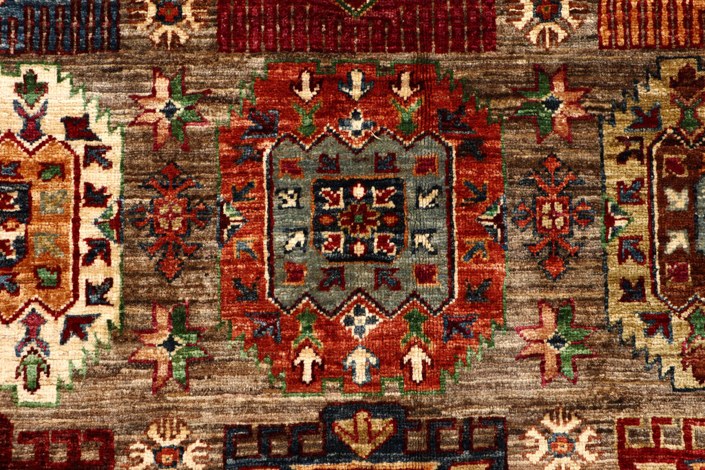 8' x 10' Soltani Ziglar Rug Fine Ghazni Wool MULTI NEUTRAL PK253