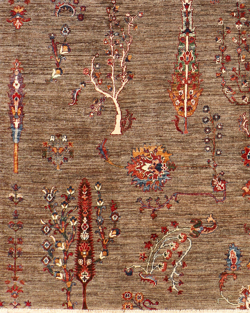 8' x 10' Soltani Ziglar Rug Fine Ghazni Wool MULTI NEUTRAL PK256