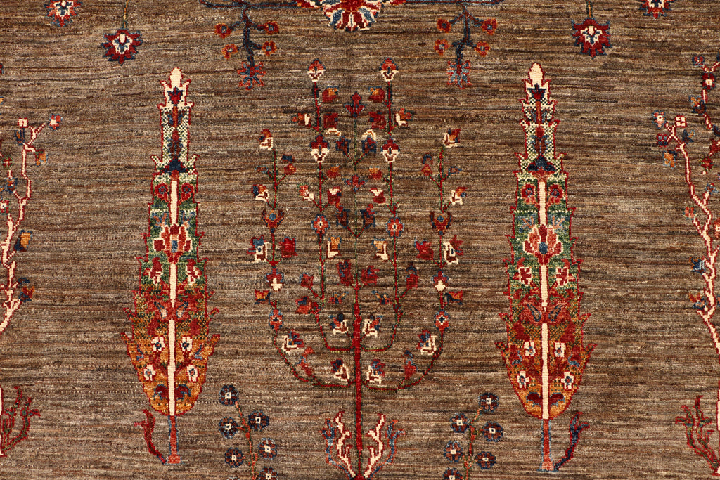 8' x 10' Soltani Ziglar Rug Fine Ghazni Wool MULTI NEUTRAL PK256