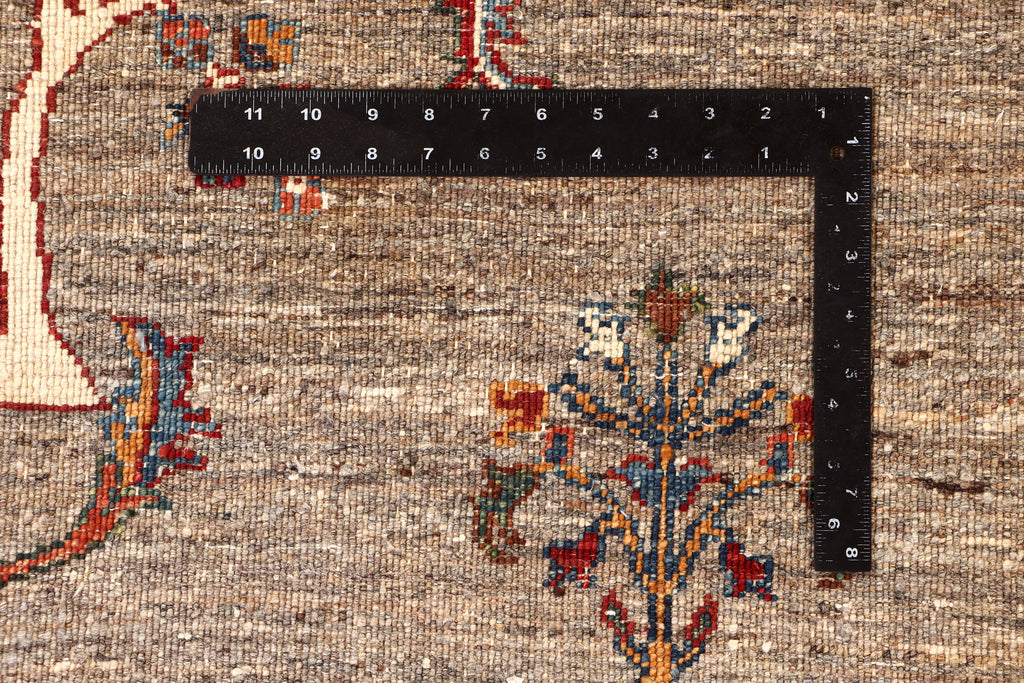 8' x 10' Soltani Ziglar Rug Fine Ghazni Wool MULTI NEUTRAL PK256