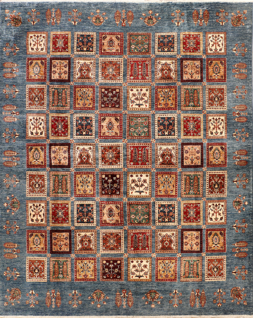 8' x 10' Soltani Ziglar Rug Fine Ghazni Wool Multi-Color PK258