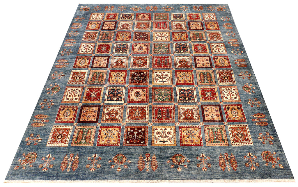 8' x 10' Soltani Ziglar Rug Fine Ghazni Wool Multi-Color PK258