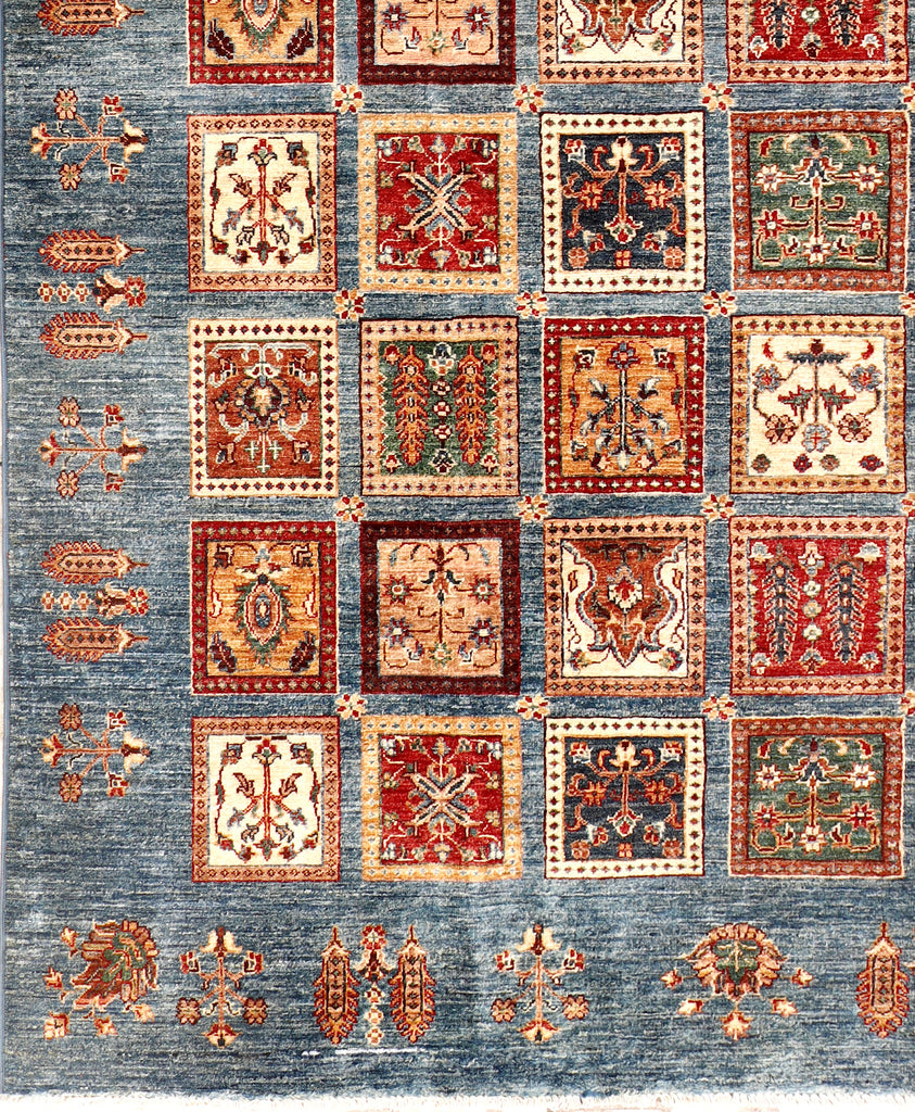 8' x 10' Soltani Ziglar Rug Fine Ghazni Wool Multi-Color PK258