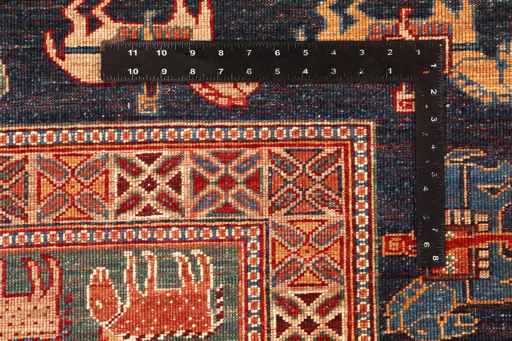 8' x 10' Soltani Ziglar Rug Fine Ghazni Wool MULTI NEUTRAL PK259