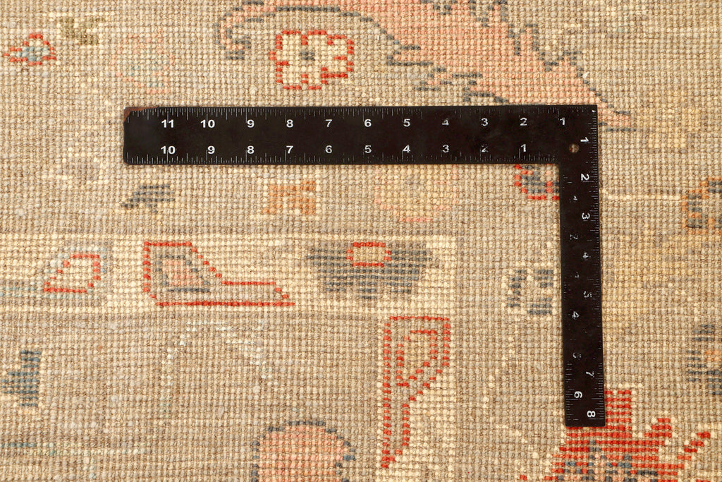 5.11 x 8.10 Oushak Rug Fine Wool Quality LIGHT NATURAL PK270