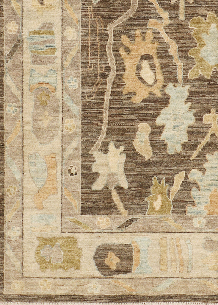 6.1 x 8.10 Oushak Rug Fine Wool Quality LIGHT NATURAL PK271