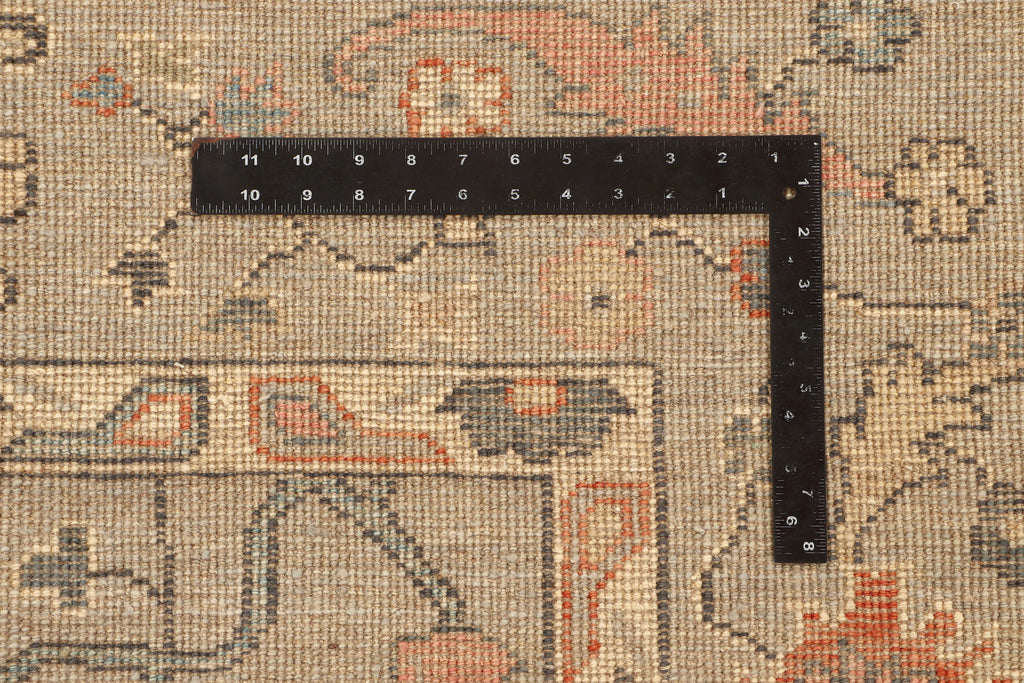 6 x 8.8 Oushak Rug Fine Wool Quality LIGHT NATURAL PK272