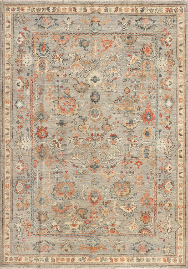 6' x 9' Oushak Rug Fine Wool Quality LIGHT NATURAL PK273