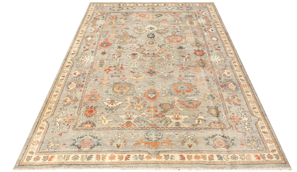 6' x 9' Oushak Rug Fine Wool Quality LIGHT NATURAL PK273