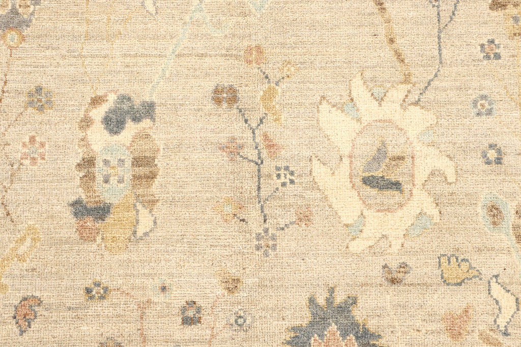 6 x 8.10 Oushak Rug Fine Wool Quality LIGHT NATURAL PK275