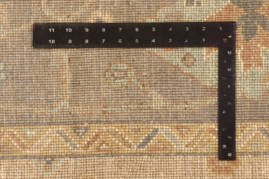 6 x 8.10 Oushak Rug Fine Wool Quality LIGHT NATURAL PK275