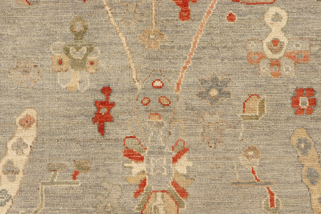 7.11 x 9.11 Oushak Rug Fine Wool Quality LIGHT NATURAL PK276