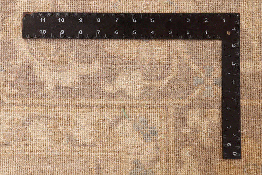 8.2 x 9.5 Chobi Peshawar Rug Fine Ghazni Wool PASTELS PALE PK296