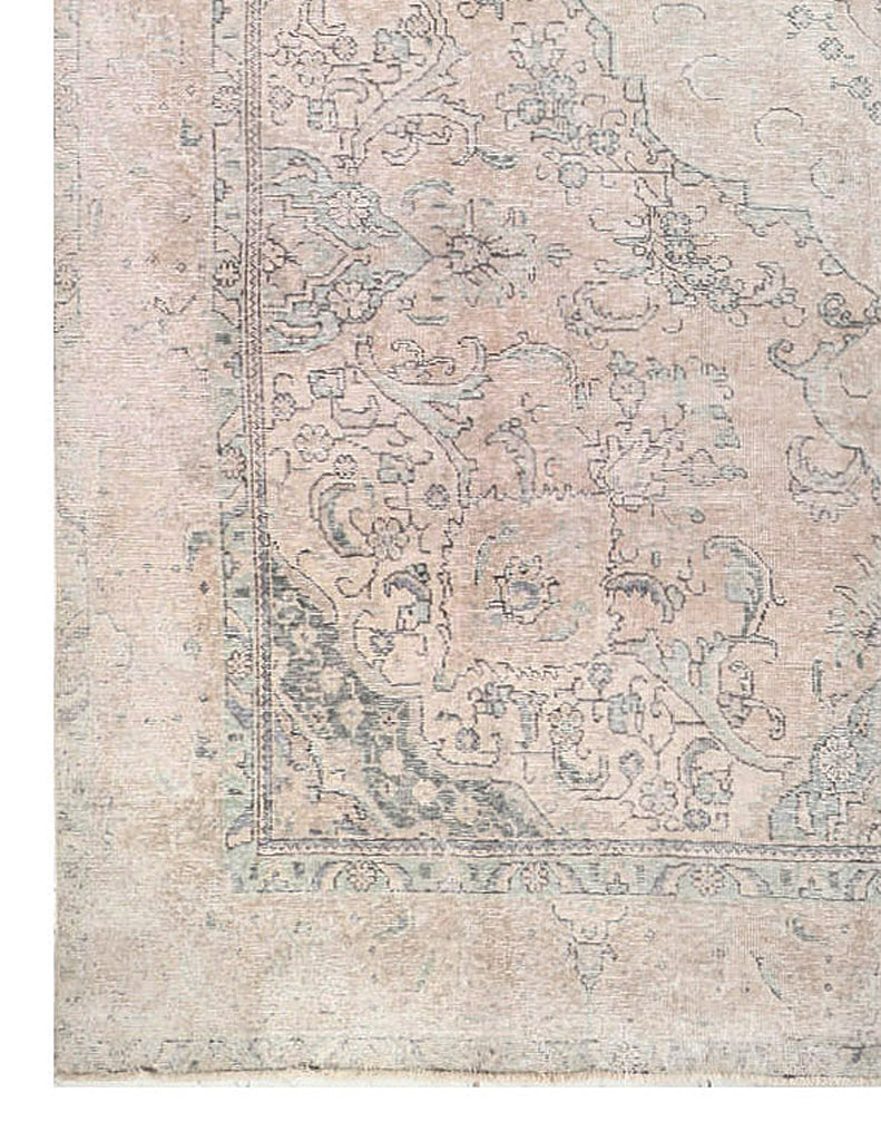 9.5 x 12.7 Persian Vintage Hand-Knotted Rug TRANSITIONAL CARPET PK31