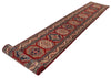 Load image into Gallery viewer, 3&#39; x 20&#39; Beautiful Handmade Red Kazak Rug- Natural Wool Q9