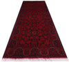 Load image into Gallery viewer, 6 FOOT RUNNER 3&#39; x 6&#39; Dark Red Afghan Khal Mohammadi Rug Ethnic Tribal Rug PK47