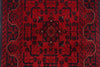 Load image into Gallery viewer, 6 FOOT RUNNER 3&#39; x 6&#39; Dark Red Afghan Khal Mohammadi Rug Ethnic Tribal Rug PK47