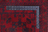 Load image into Gallery viewer, 2.7 x 6.6 Dark Red Afghan Khal Mohammadi Rug Ethnic Tribal Rug PK50
