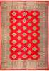 Load image into Gallery viewer, 6 x 9 Jaldar Hand-Knotted Pakistan Red Rug#5312